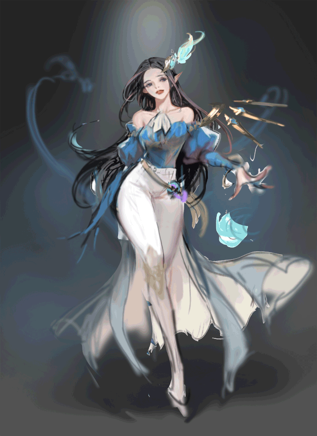 性感炸弹韩国画师nessi插画作品欣赏
