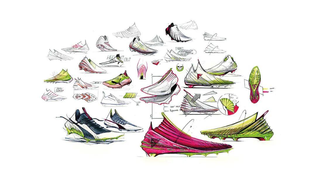 运动鞋:120张工业设计手绘欣赏
