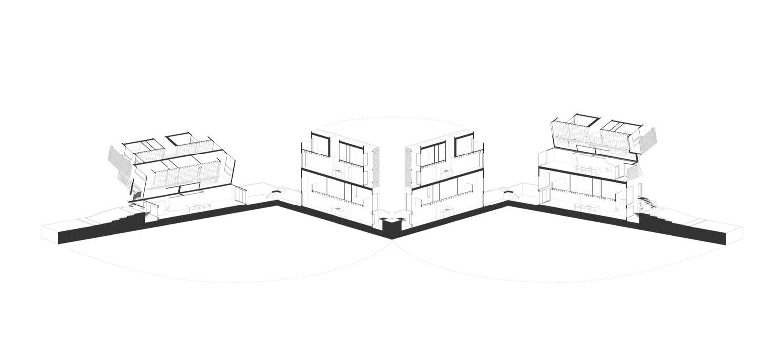 给建筑系学生和建筑师们挑选的40份优秀建筑剖面图参考图纸