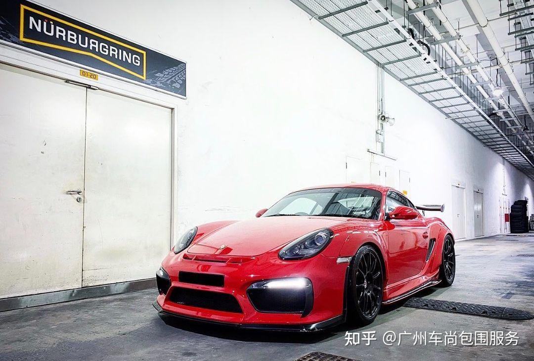 保时捷boxster987改装gt4大包围