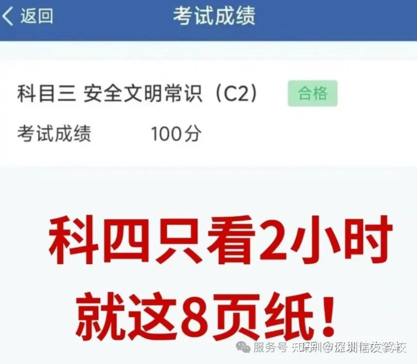 2026科目四考试技巧,科目四就这8张图,记住了考试轻松过⁉️