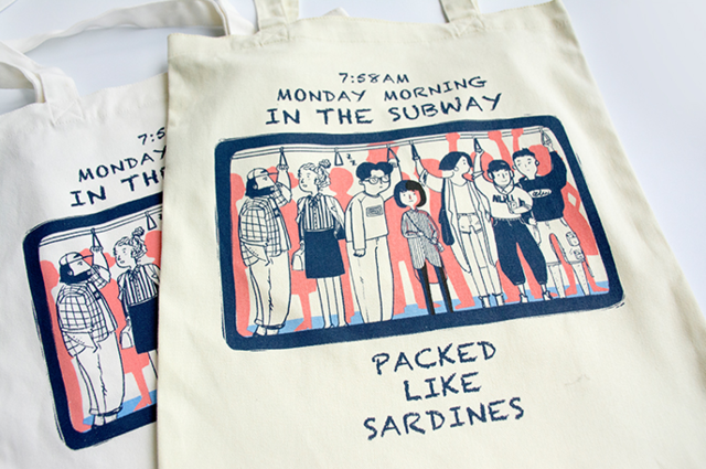 行 丨 拒绝撞包！这 10 家鬼马小众的帆布袋，刷新你对包包设计的三观  第51张