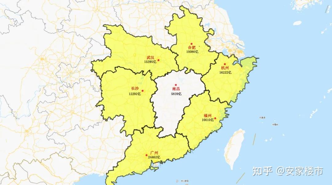 南昌在今年又多了一个环环万亿省会城市