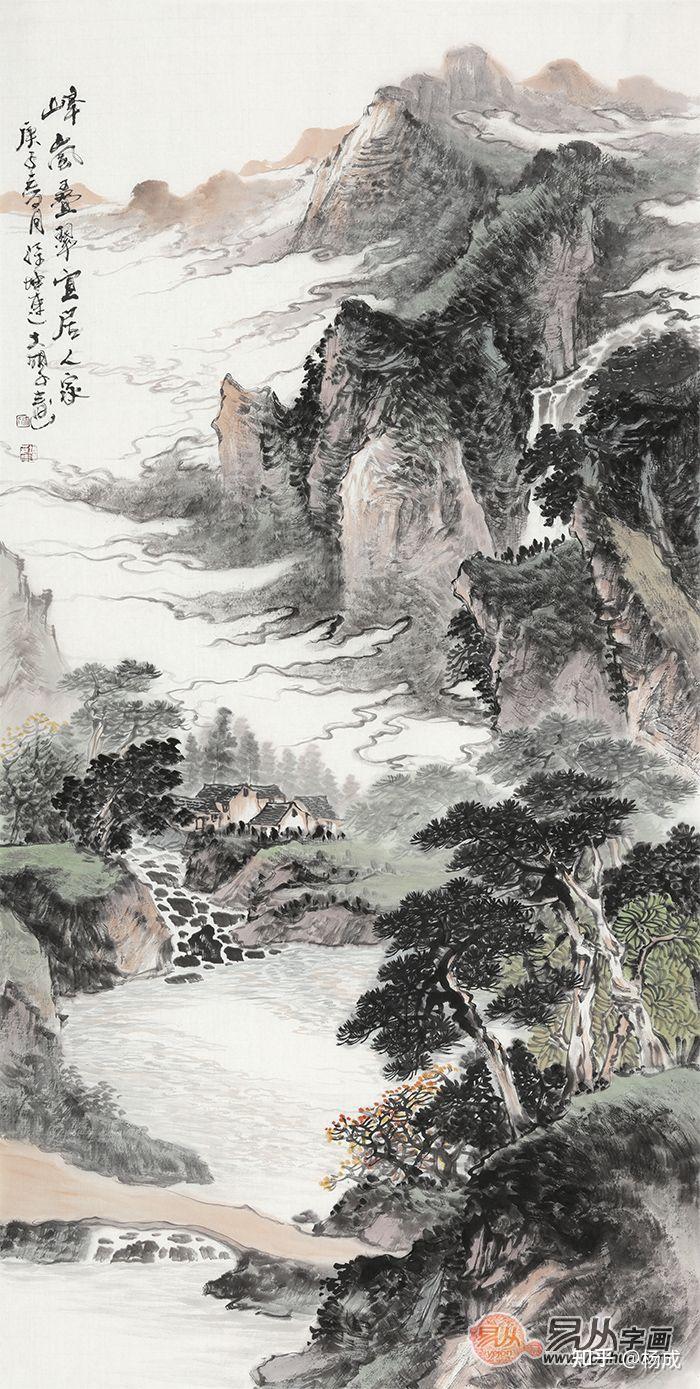 徐坤连山水画苍劲率真显示出一种苍茫气息和隽永意蕴