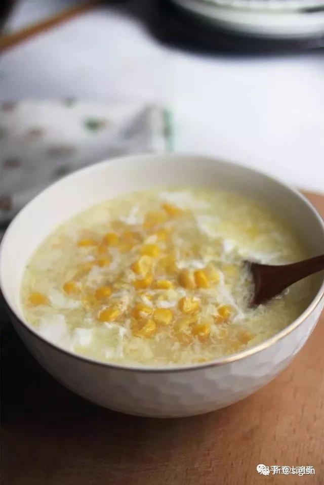 玉米鸡蛋羹