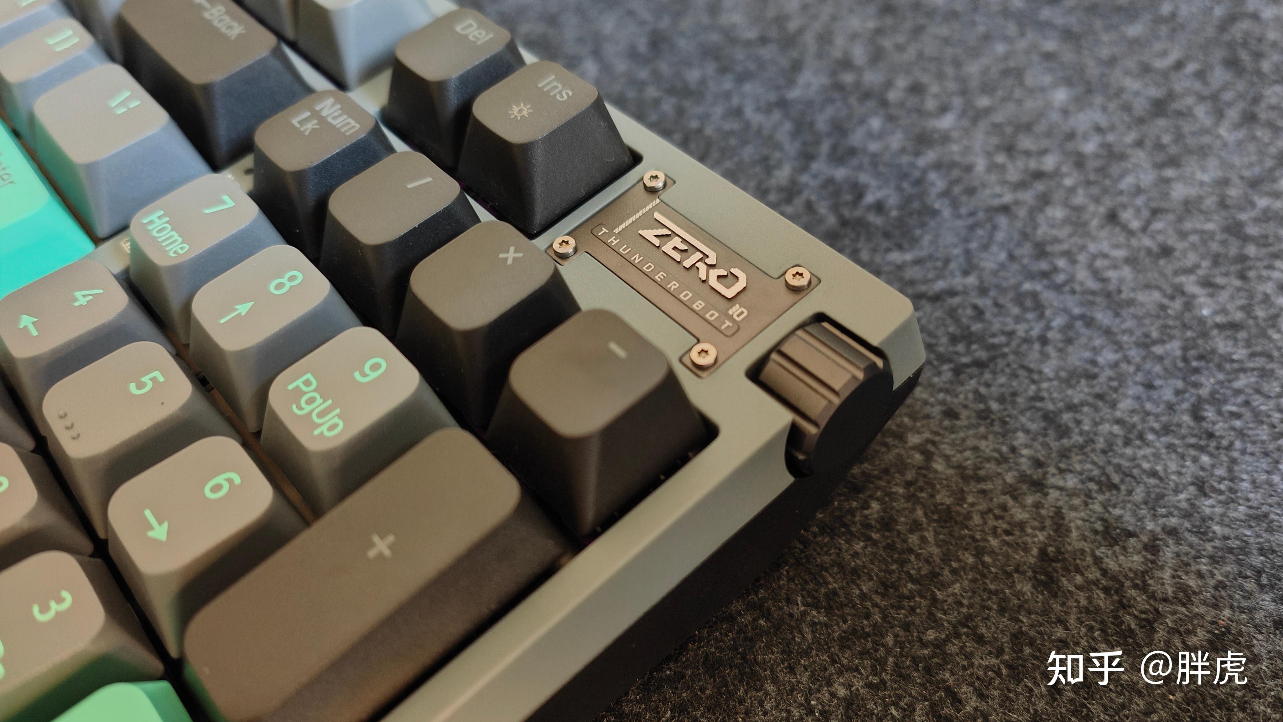 雷神zero机械键盘一把399元上手即用的98配列三模热插拔键盘