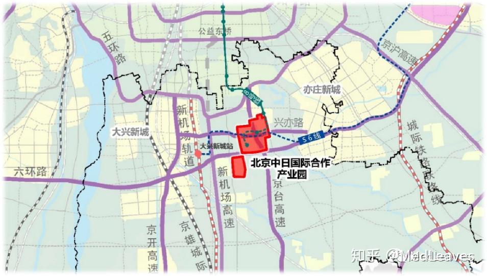 在京臺高速和興亦路兩側,距離大興國際機場31公里,距離雄安新區100