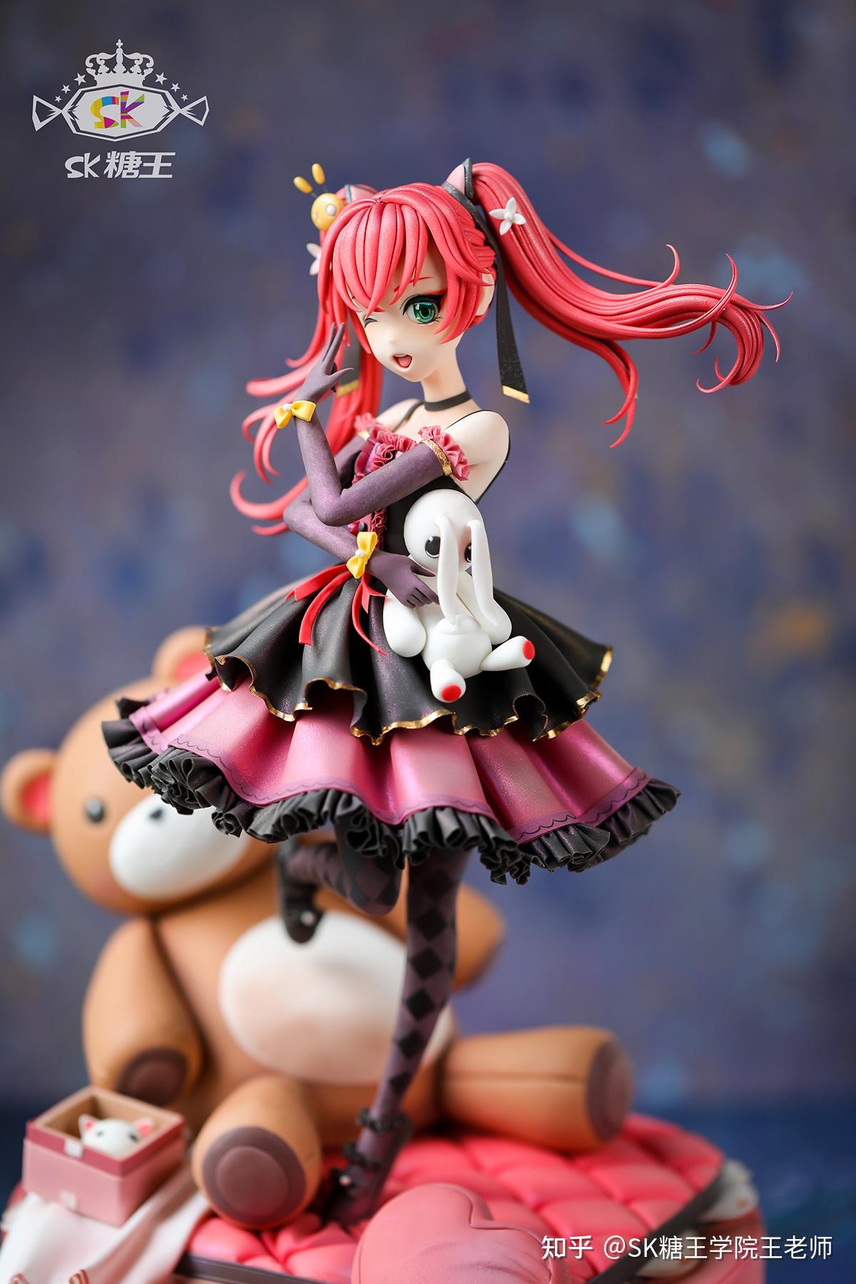 动漫人偶系列 用翻糖打造人体结构动态,创作可爱的二次元人偶 ;降业