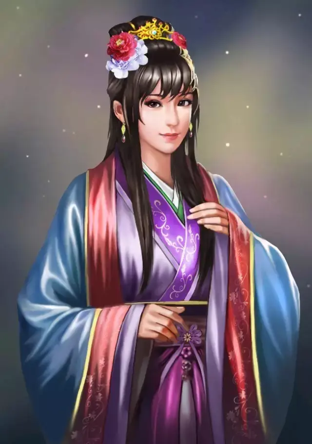 百花缭乱三国志原画角色美到灵魂深处