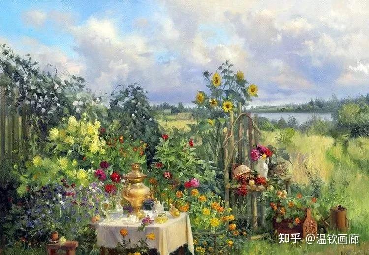 俄罗斯艺术大师笔下绝美风景油画 - 知乎