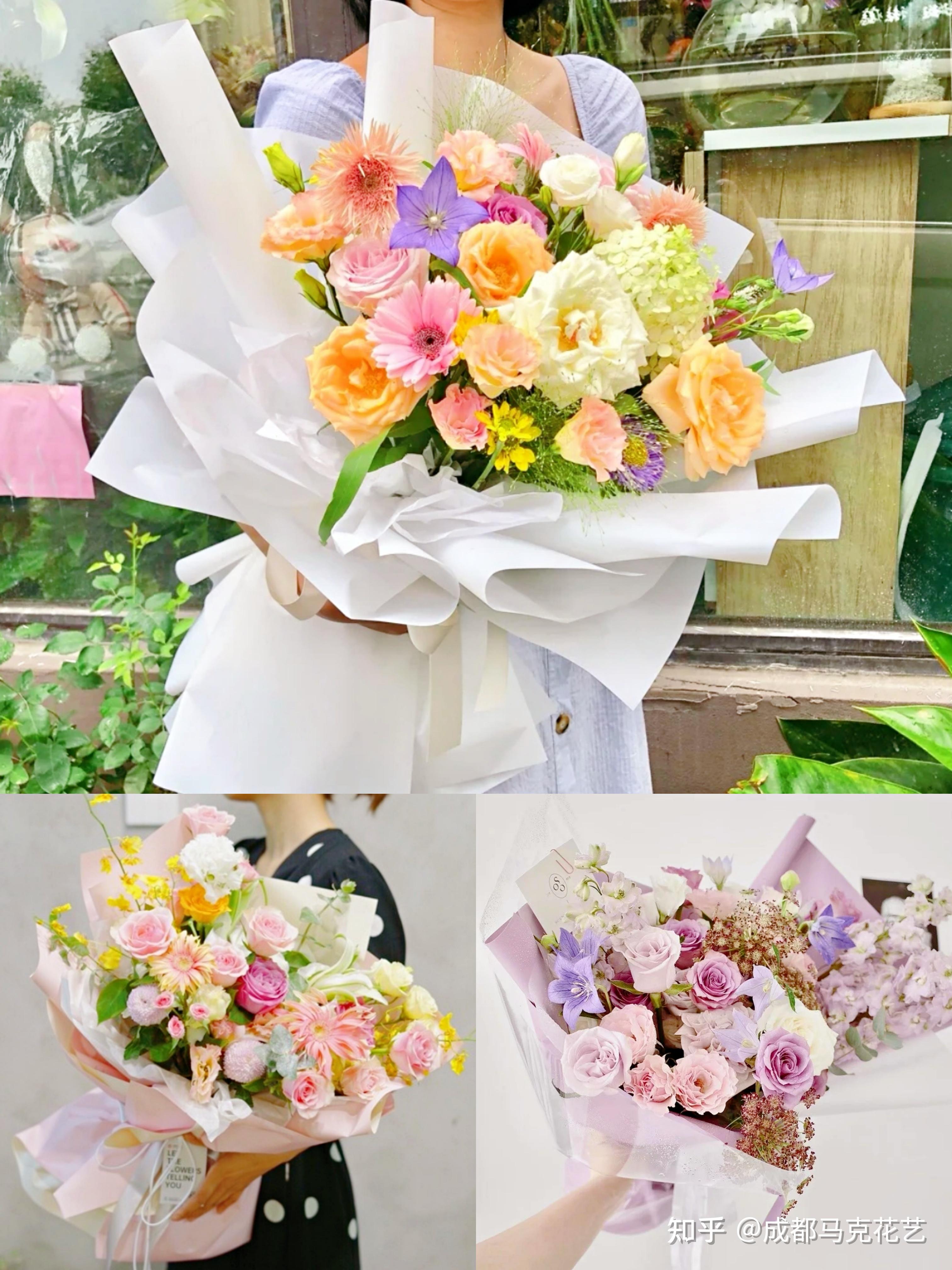 韩式花束的特点上海花艺流行花束