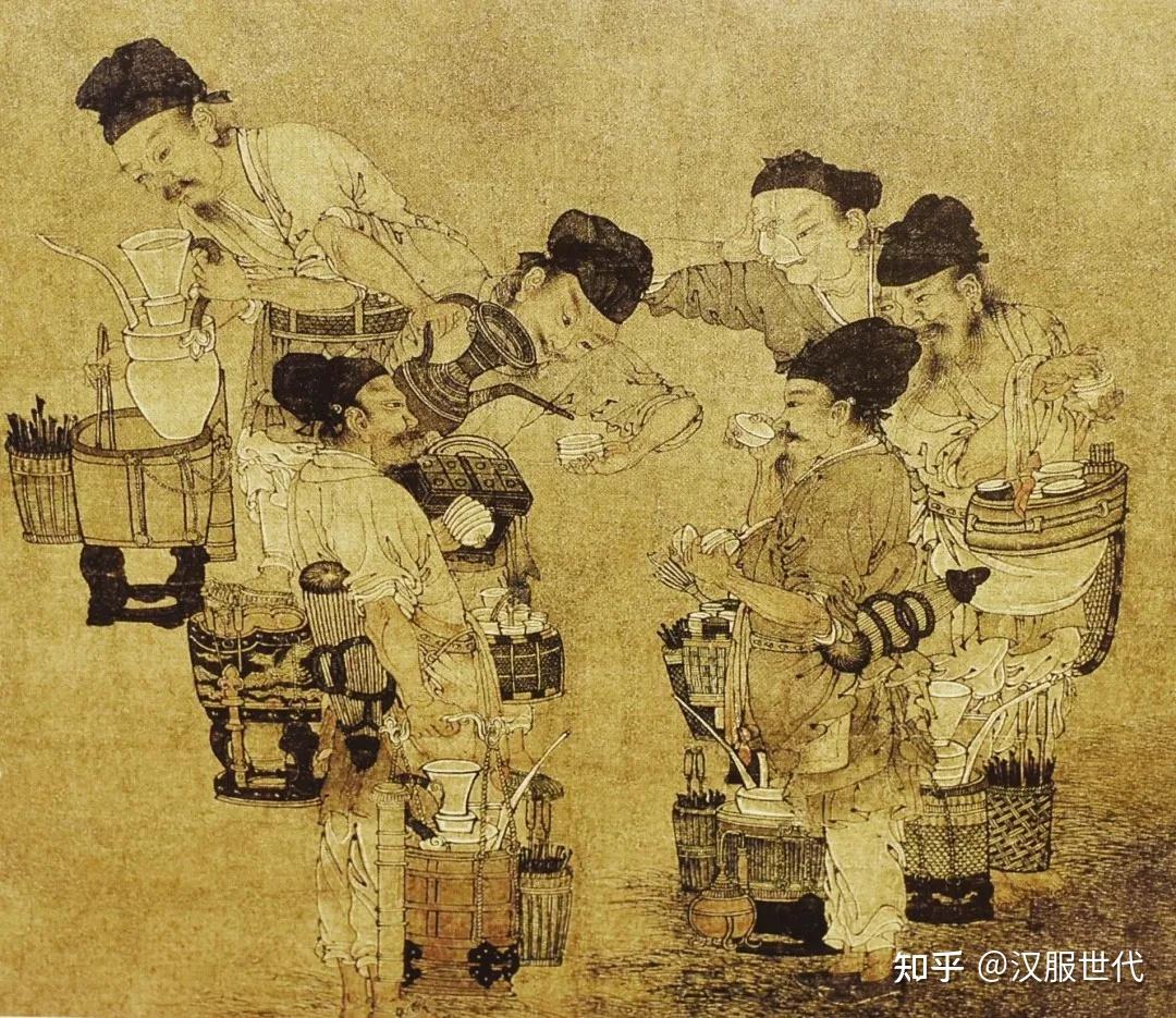 从《梦华录》和中国古画看宋代百工服饰 - 知乎
