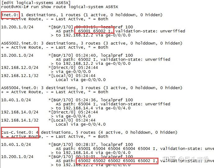 Juniper MX logicalsystem 不同实例之间的路由共享 知乎