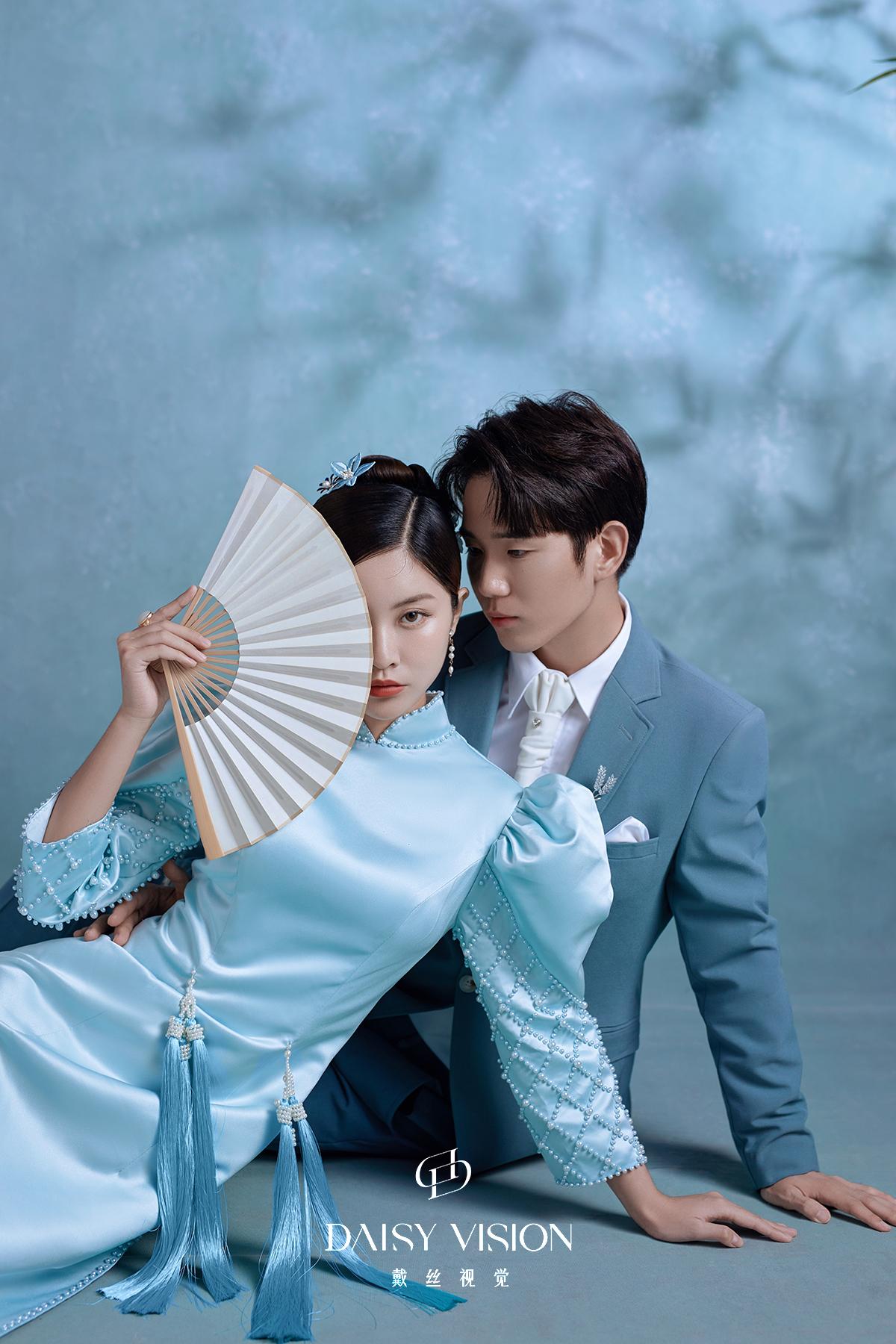 长辈非常喜欢的一组中国风婚纱照