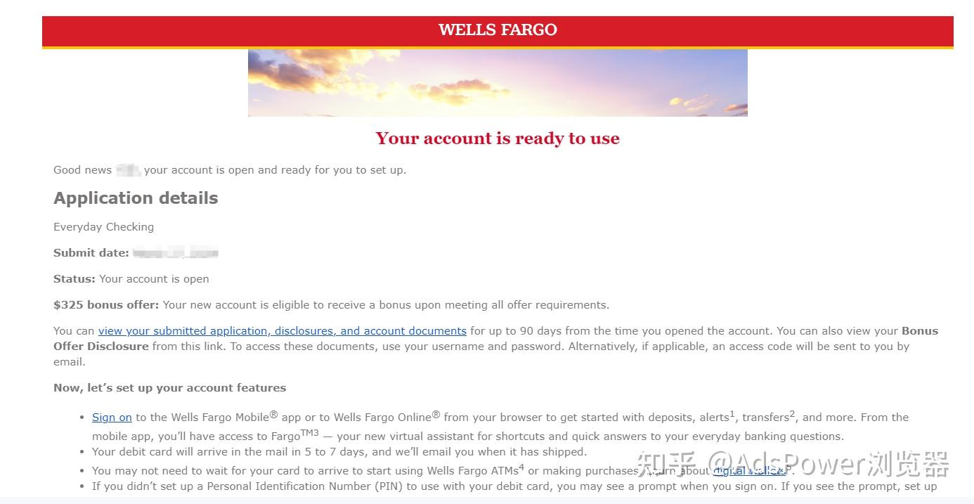 2025最新! Wells Fargo 开设账户流程大解析！ - 知乎