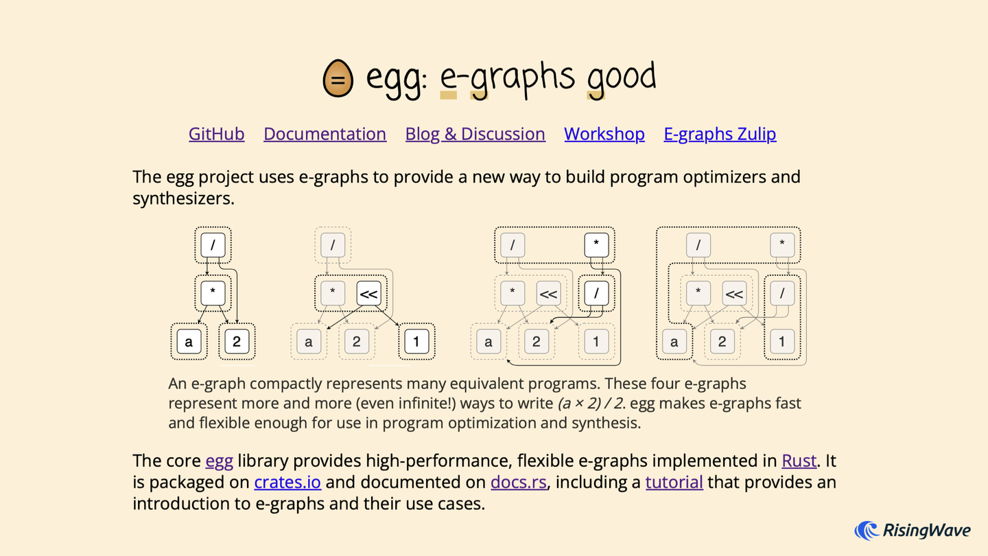 用 egg 孵化你的 SQL 优化器 - 知乎