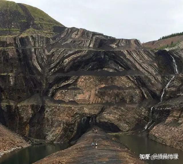 高中地理知识精讲:背斜和向斜 - 知乎