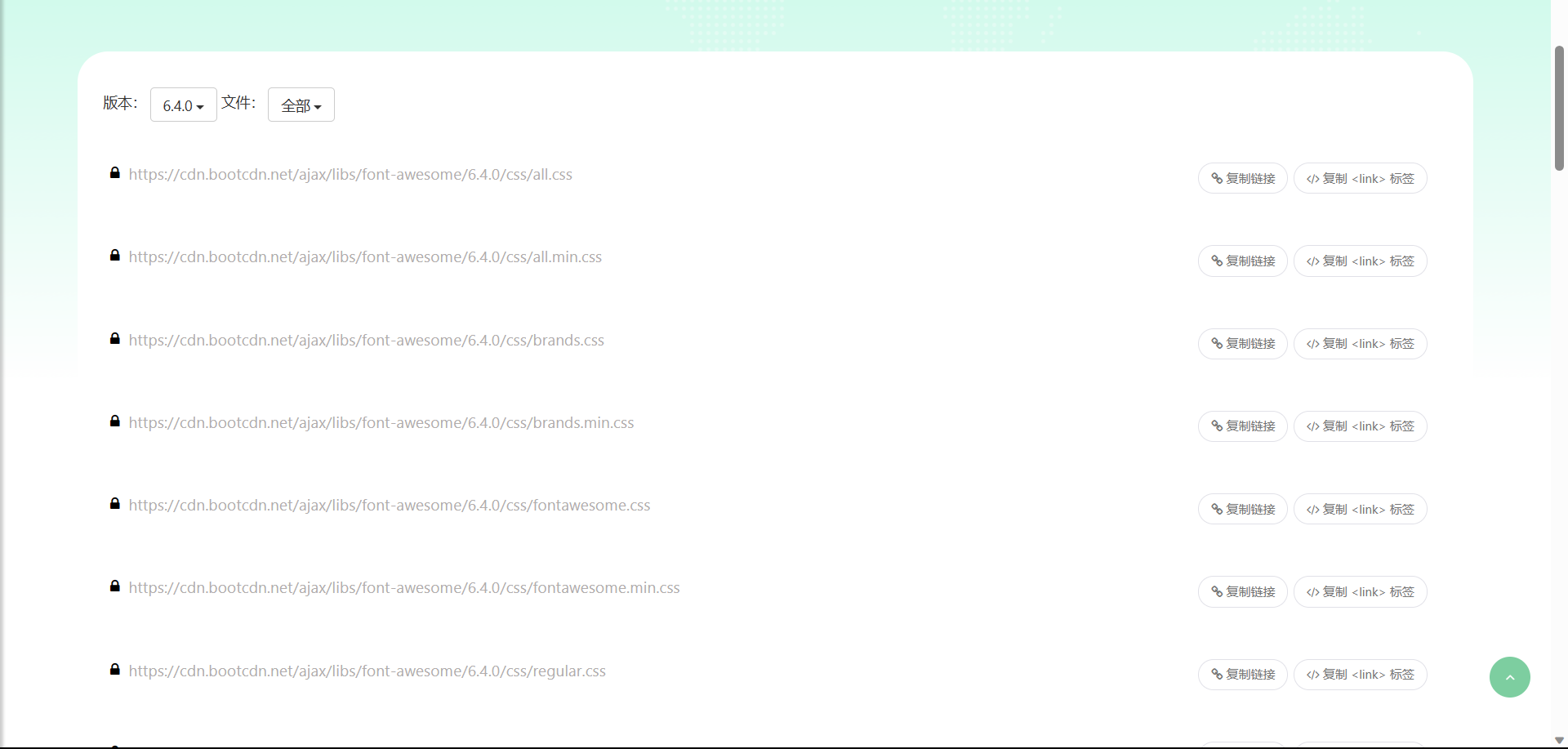 Font awesome 