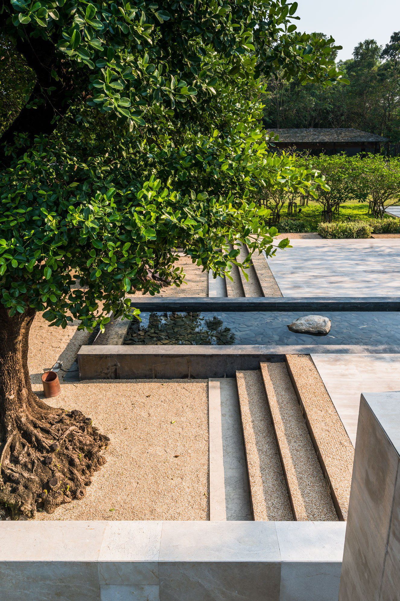 泰国私人住宅花园景观设计宁静的大环境还是一个可食用花园