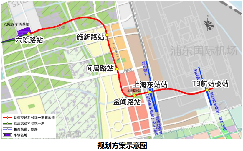 21号线地铁线路图上海图片