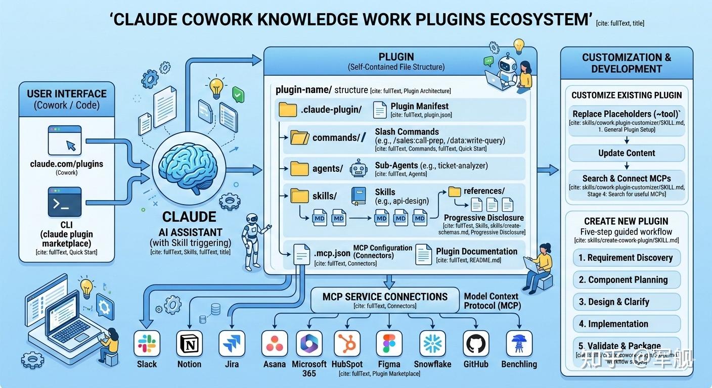 Claude Cowork 知识工作插件（Knowledge Work Plugins） - 知乎