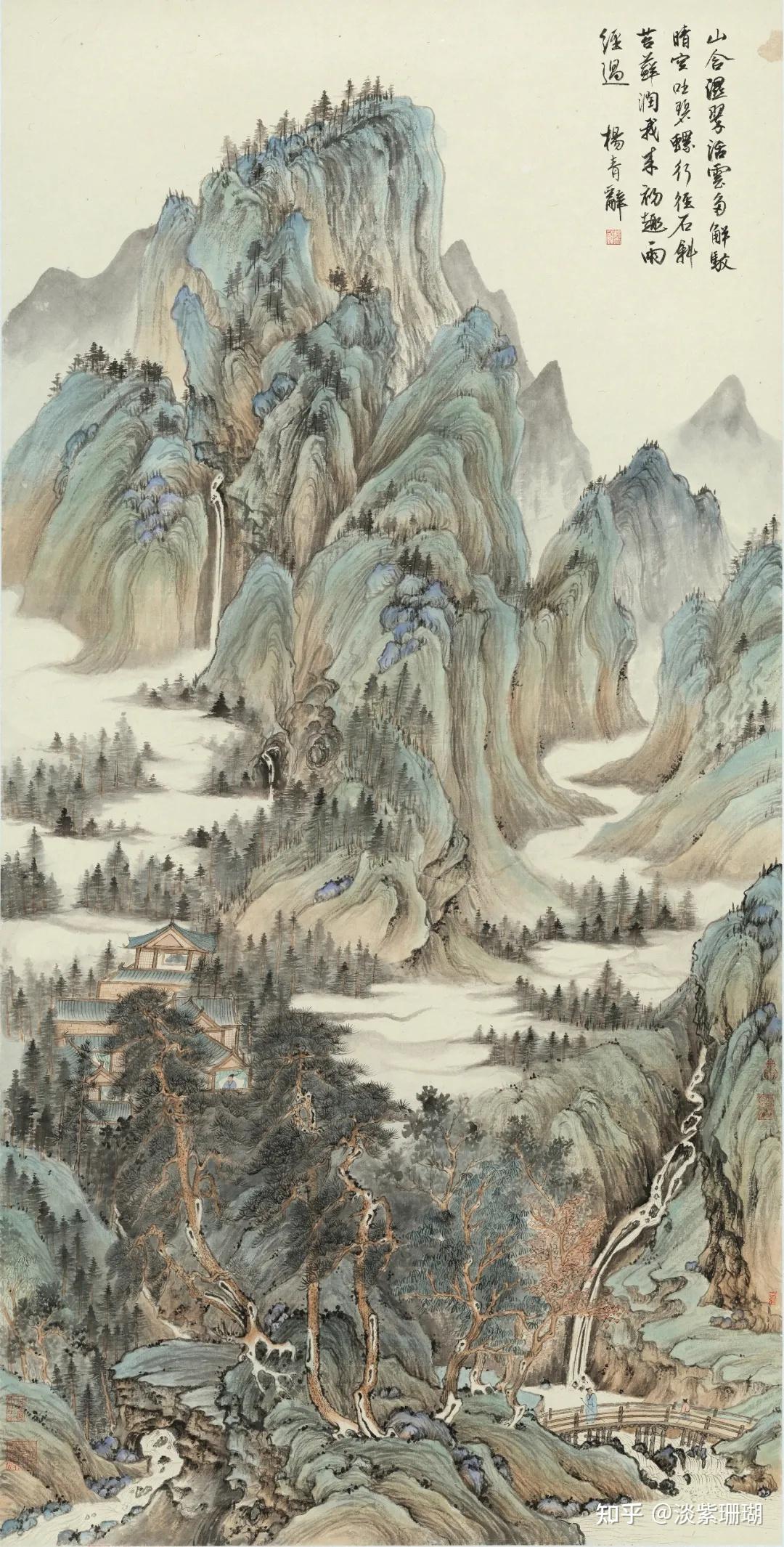 杨青辞 · 中国画作品微展| 庚子 孟夏 - 知乎