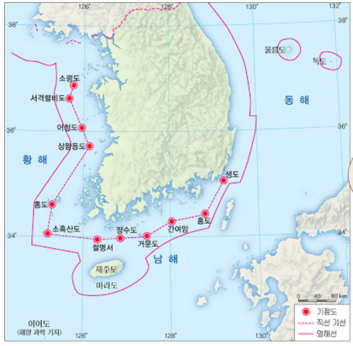 韩国领海基线 - 知乎