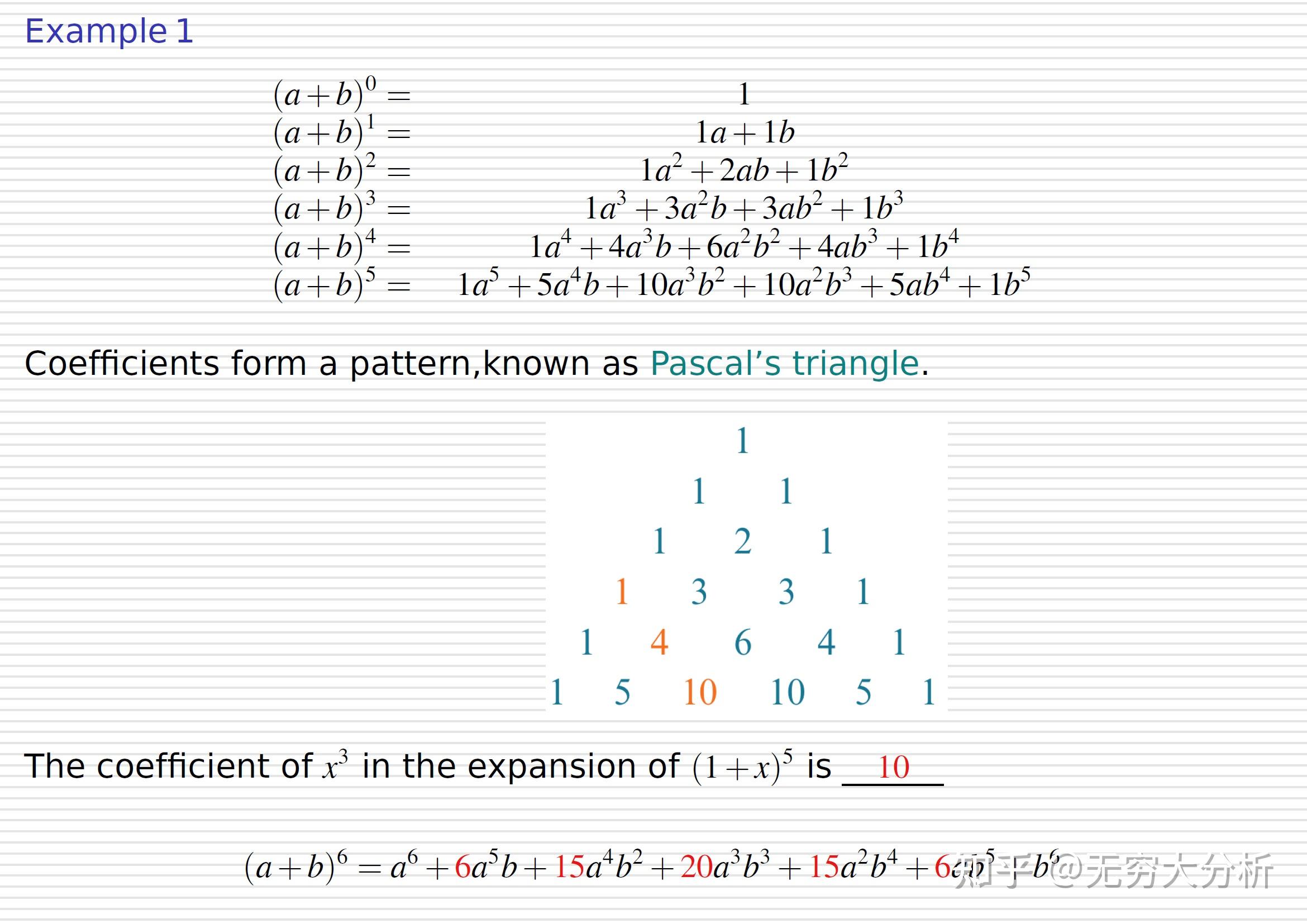 Binomial Expansion - A Level Mathematics - 知乎