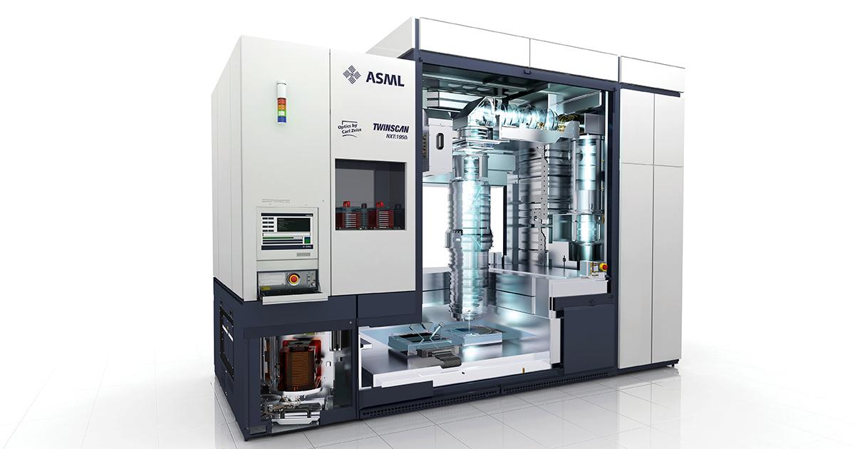 asml公布最新一代euv光刻机3600d生产效率增加18