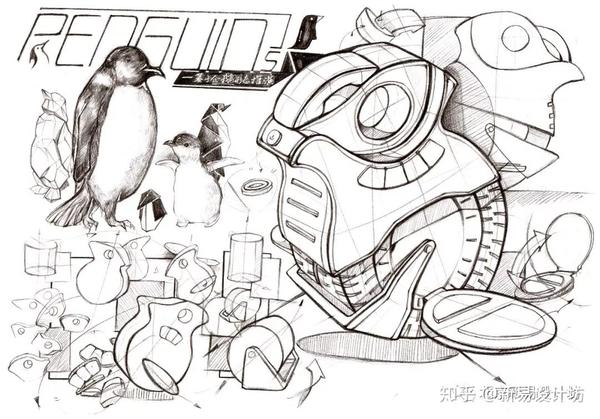 【纯干货】这些仿生设计你一定要看-新易设计坊学生作品