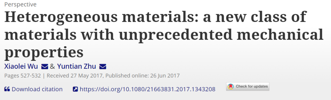 刊见| 材料学SCI Q1 名刊: Materials Research Letters - 知乎