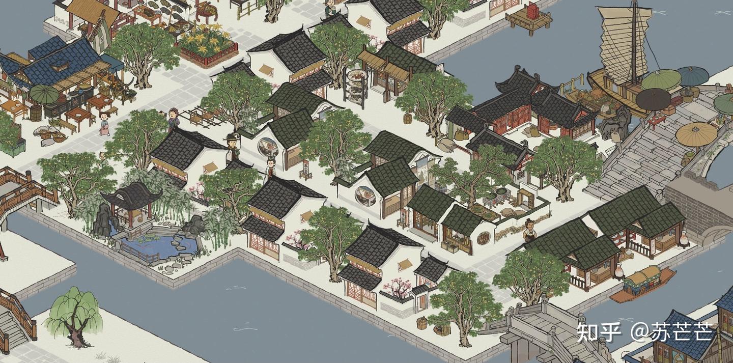 江南百景图中景观摆设好看的一些小技巧 - 知乎