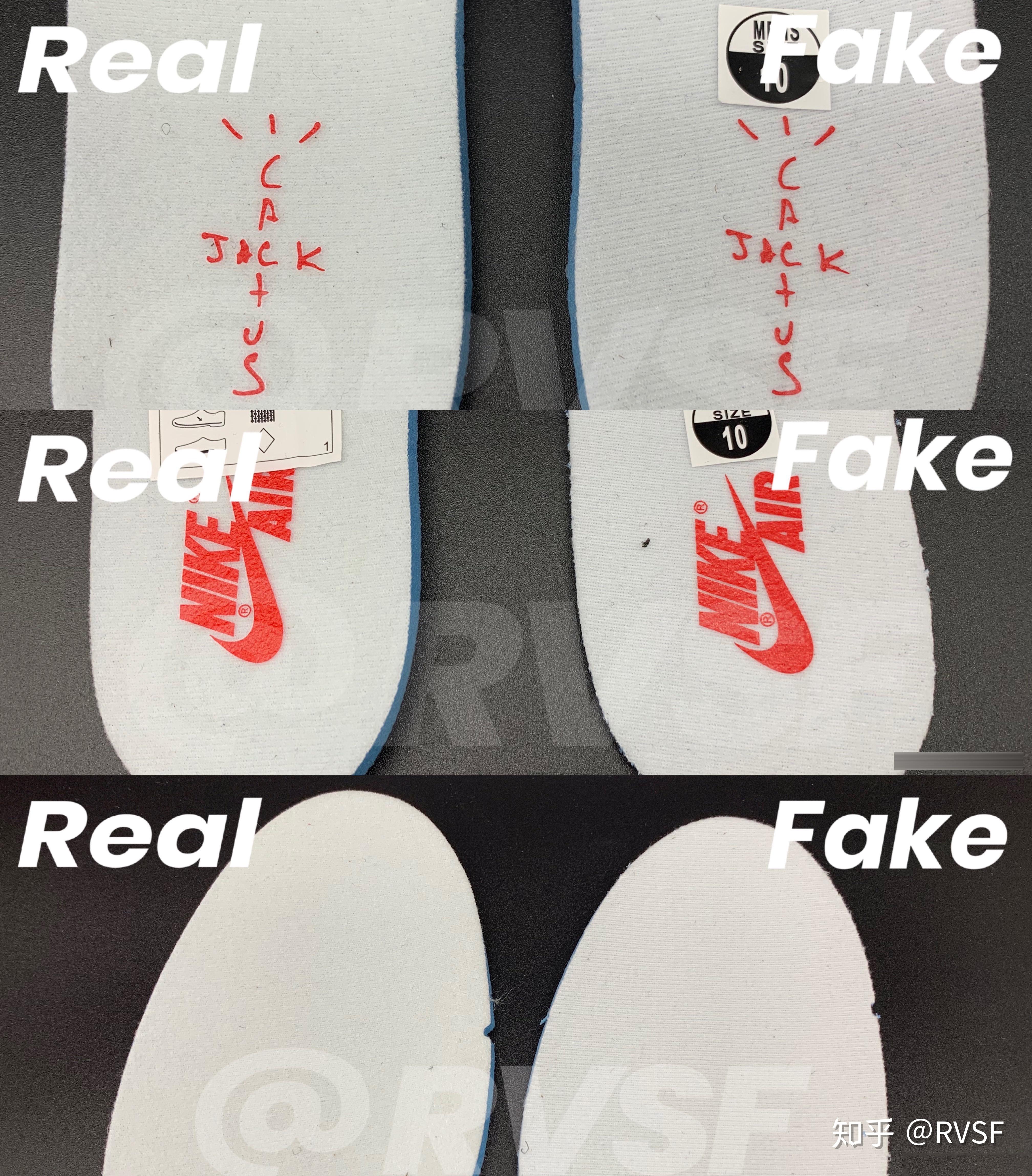 鞋王倒钩aj1xtravisscottts倒勾高帮真假对比