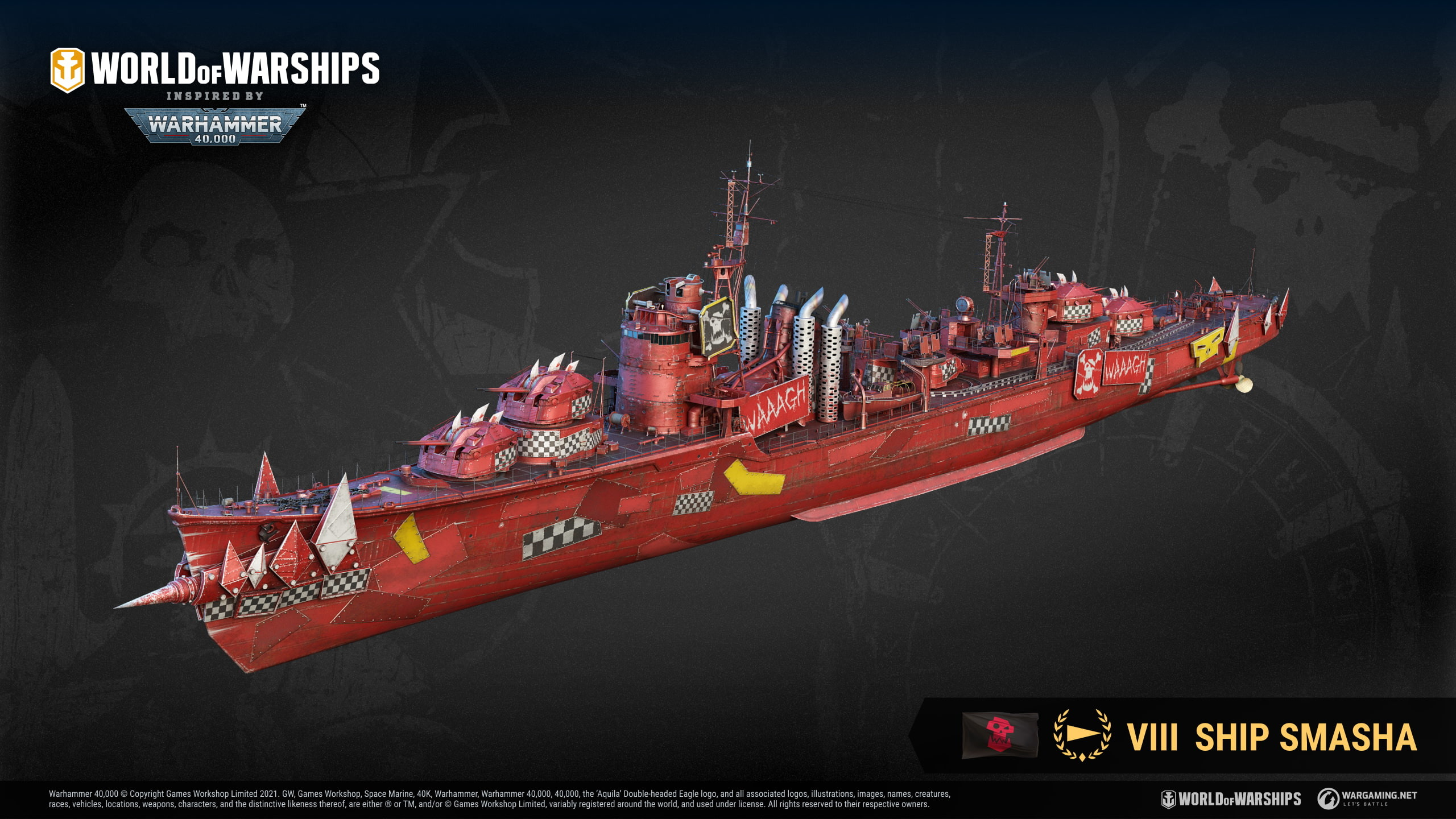 战舰世界x战锤40k新合作内容即日登场推出两艘新舰艇主题等