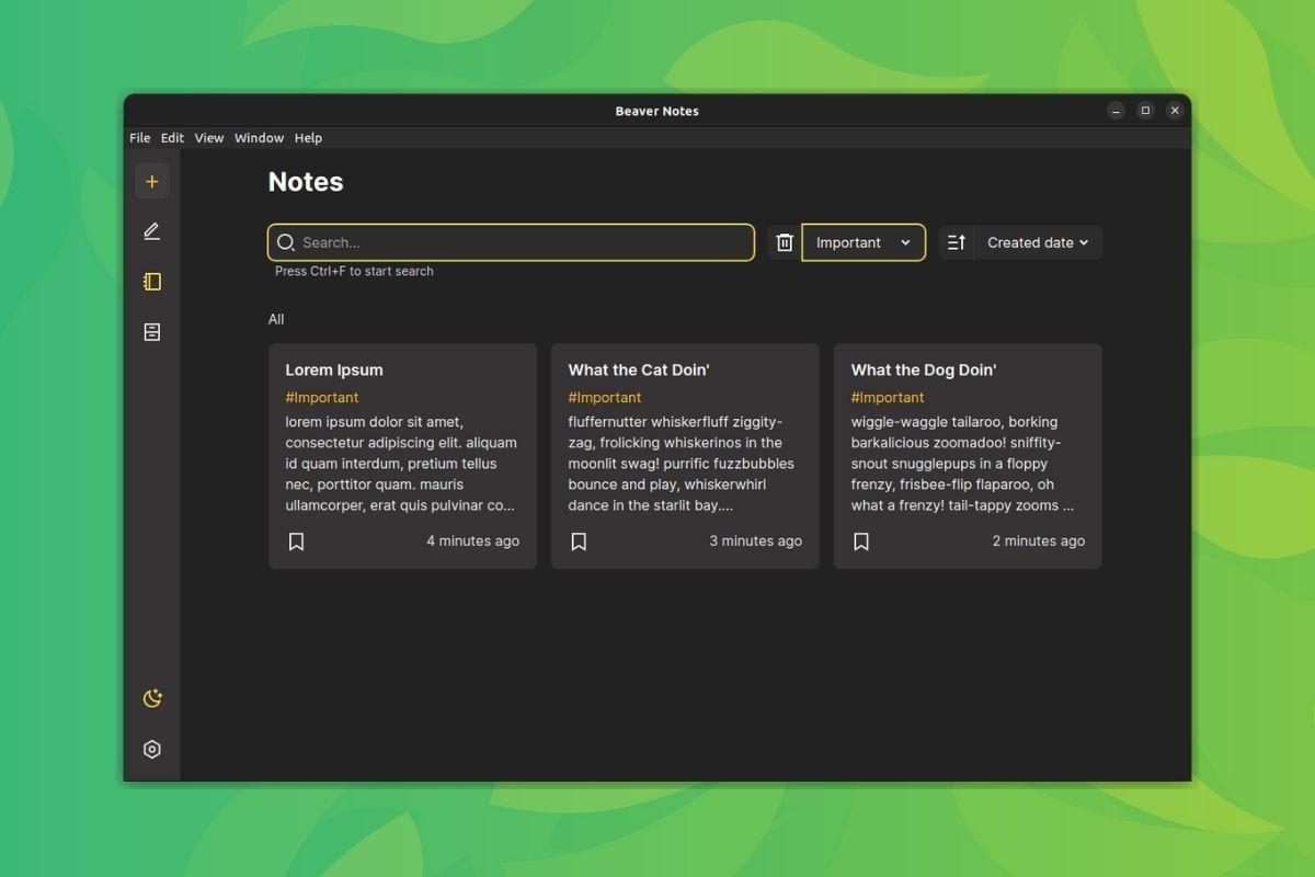 Beaver Notes:一款开源的私人记事本应用 | Linux 中国 - 知乎