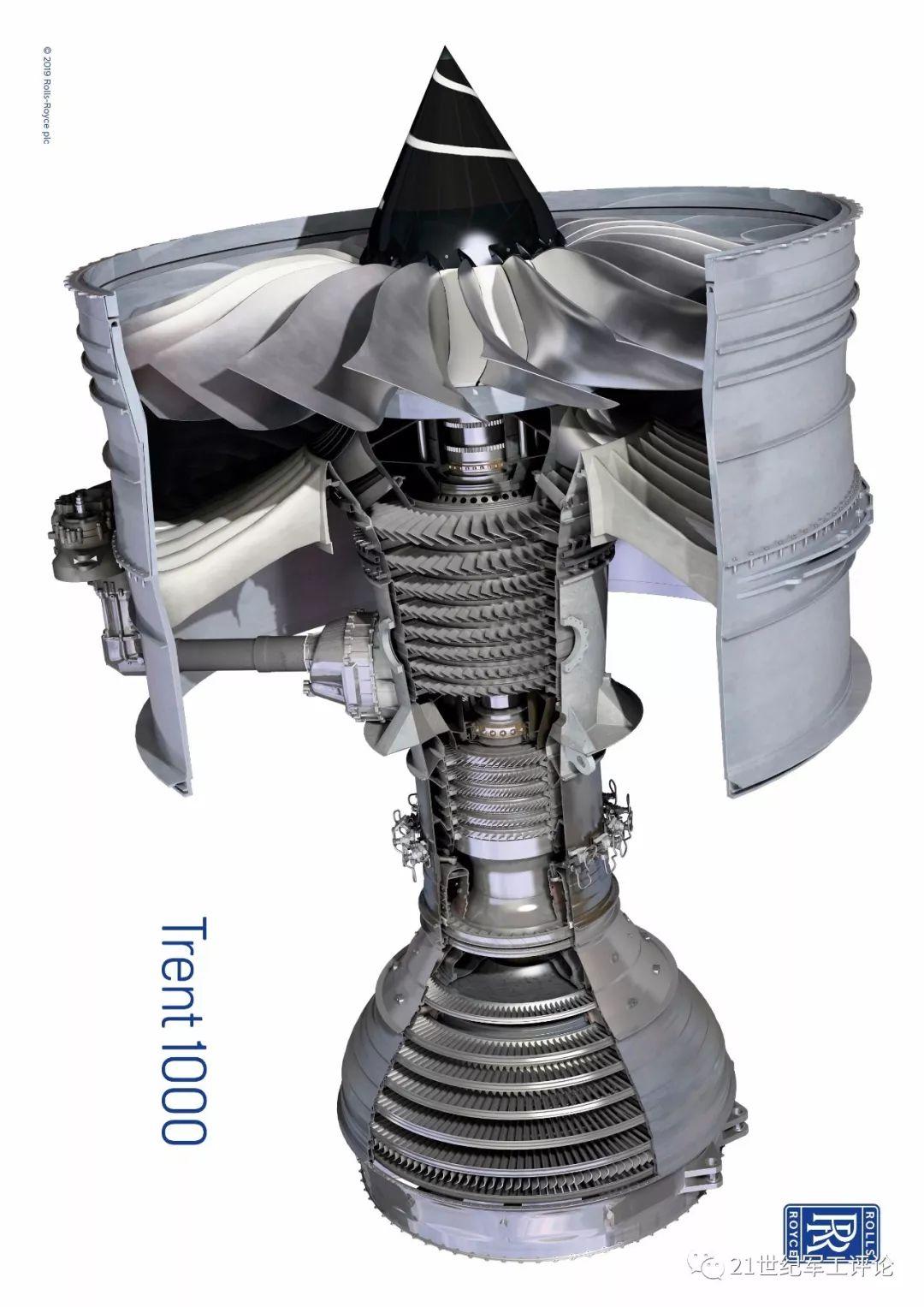 罗罗航空发动机剖面高清美图,这下有眼福了! - 知乎