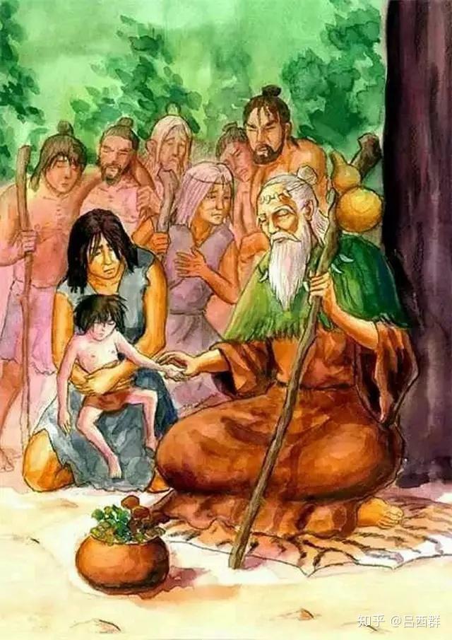 岐伯就讲了:以前的人都懂道理,什么道理呢?