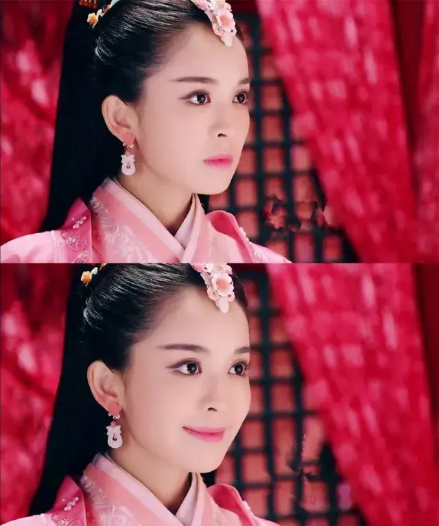 《武神赵子龙》古力娜扎版貂蝉"貂蝉"有了红衣的衬托,越发的美艳.