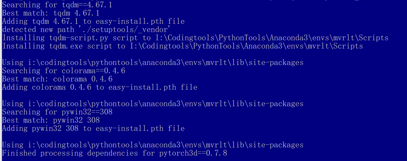 Windows10 cuda 12 1 pytorch3d 2025 4 