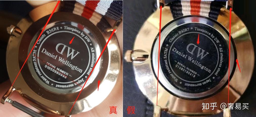 奢侈品鉴别:dw尼龙手表真假鉴别 干货教你辨别dw织纹手表真假