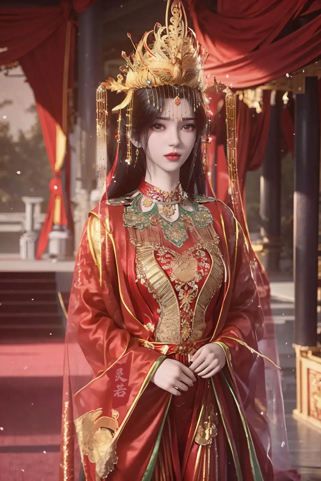 仙逆国漫女神|李慕婉 超美婚服！ - 知乎