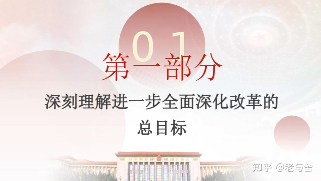 三中全会党课ppt+讲稿：深入学习进一步全面深化改革的总目标 - 知乎