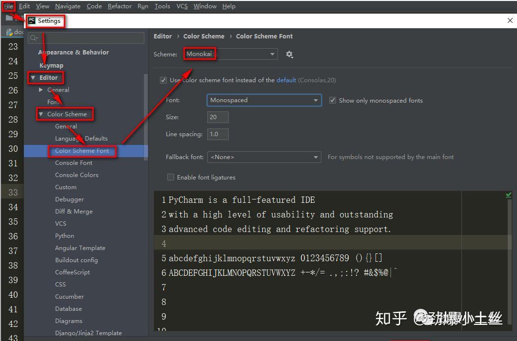 pycharm color schemes pycharm color schemes