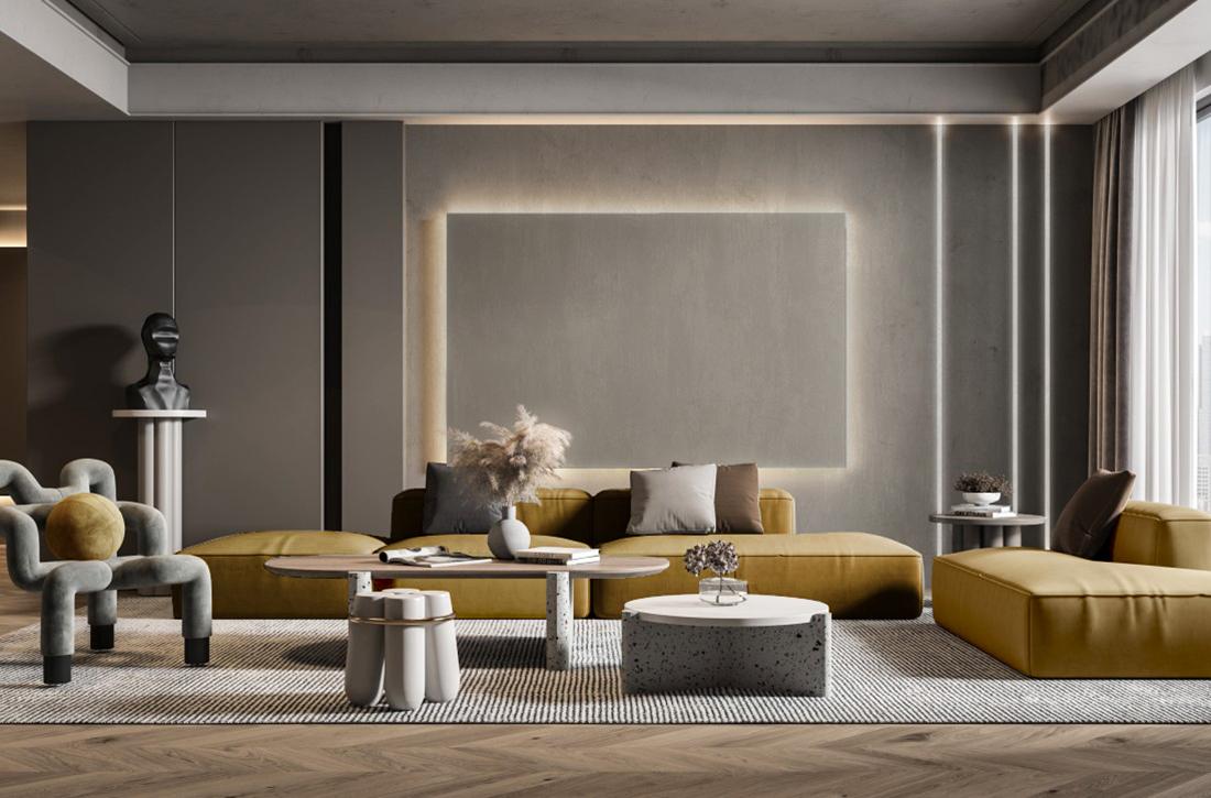 高级灰的撞色之美