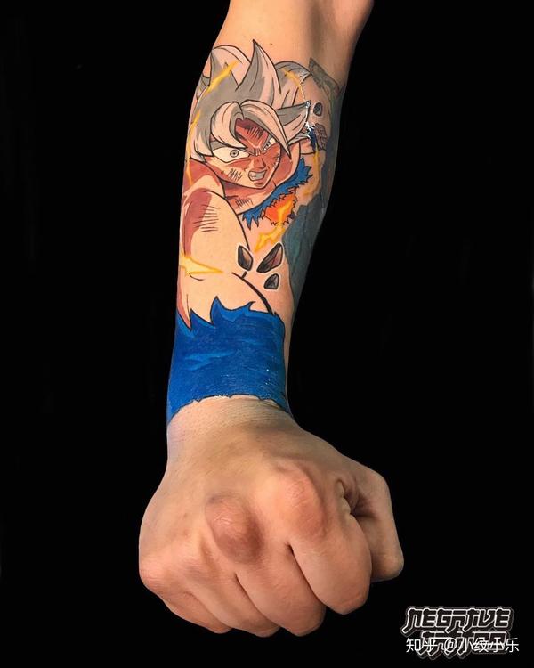 七龙珠的纹身一直都是会动的