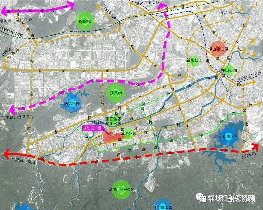 坪山碧岭街道汤坑片区卓越旧改