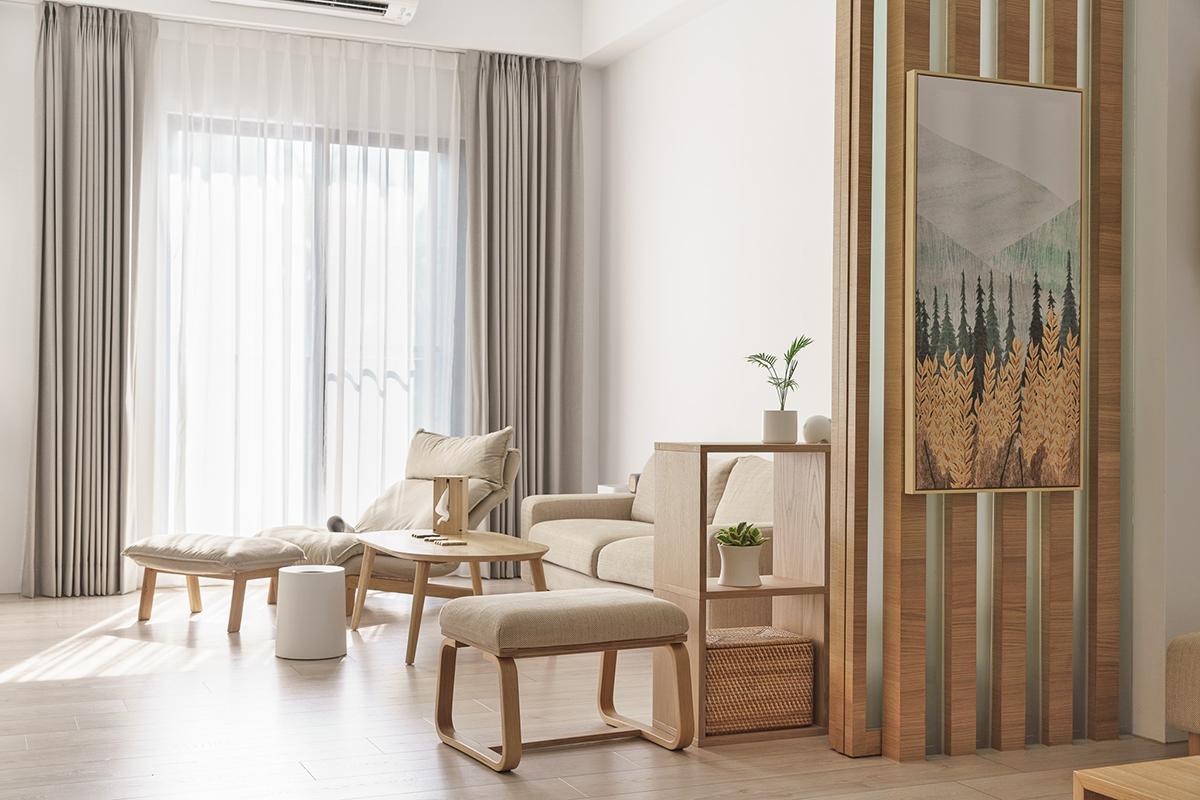 原木muji风高雄180平米多层复式设计