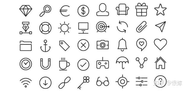 UI设计-Icon基础知识（一） - 知乎