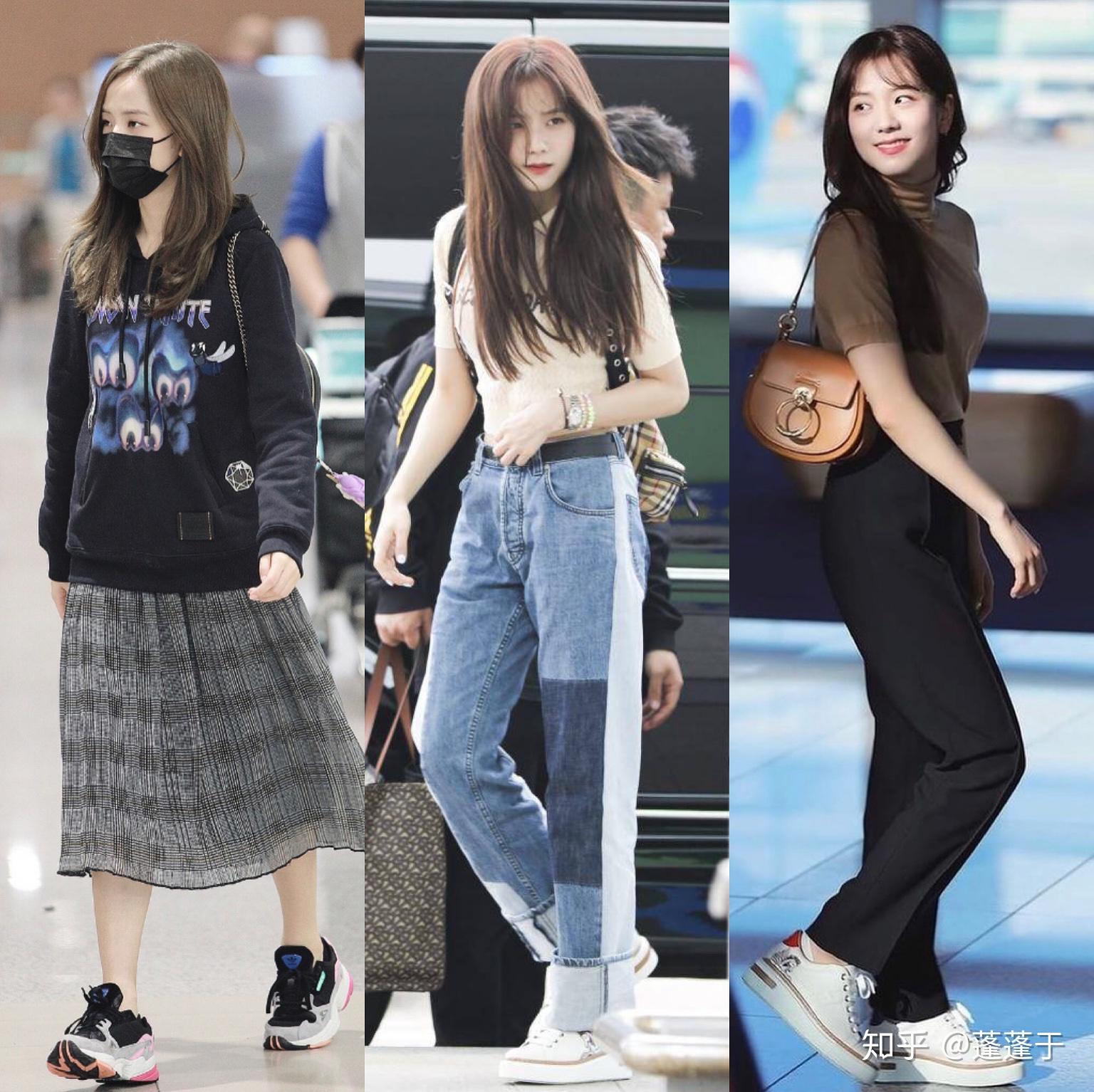 blackpink成员jisoo金智秀的52套机场穿搭