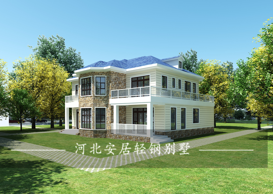 许昌轻爱体育- 爱体育官方网站- APP 世界杯指定娱乐平台钢别墅厂家 定做农村轻钢别墅